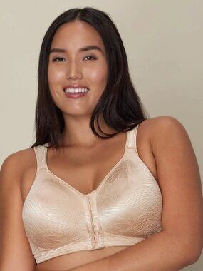 NEW Playtex 18 Hour Wirefree Bra Posture Boost PowerSupport Nude 38C